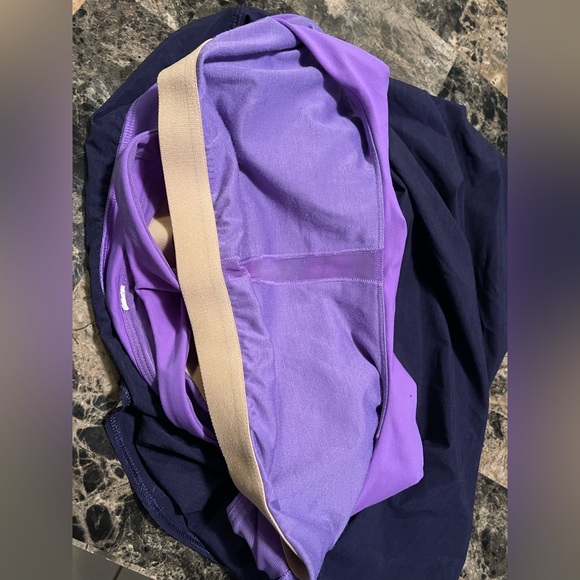 LULULEMON venus tank color inkwell and power purple size 8 - Picture 7 of 8